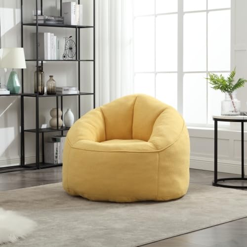 Memory Foam Bean Bag Chair with Ottoman Z858