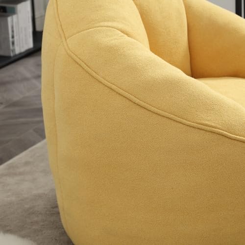 Memory Foam Bean Bag Chair with Ottoman Z858