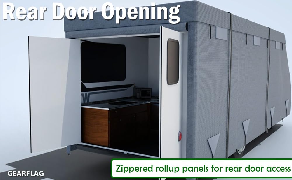 23'-26' Water-Resistant Heavy Duty RV Cover B990471