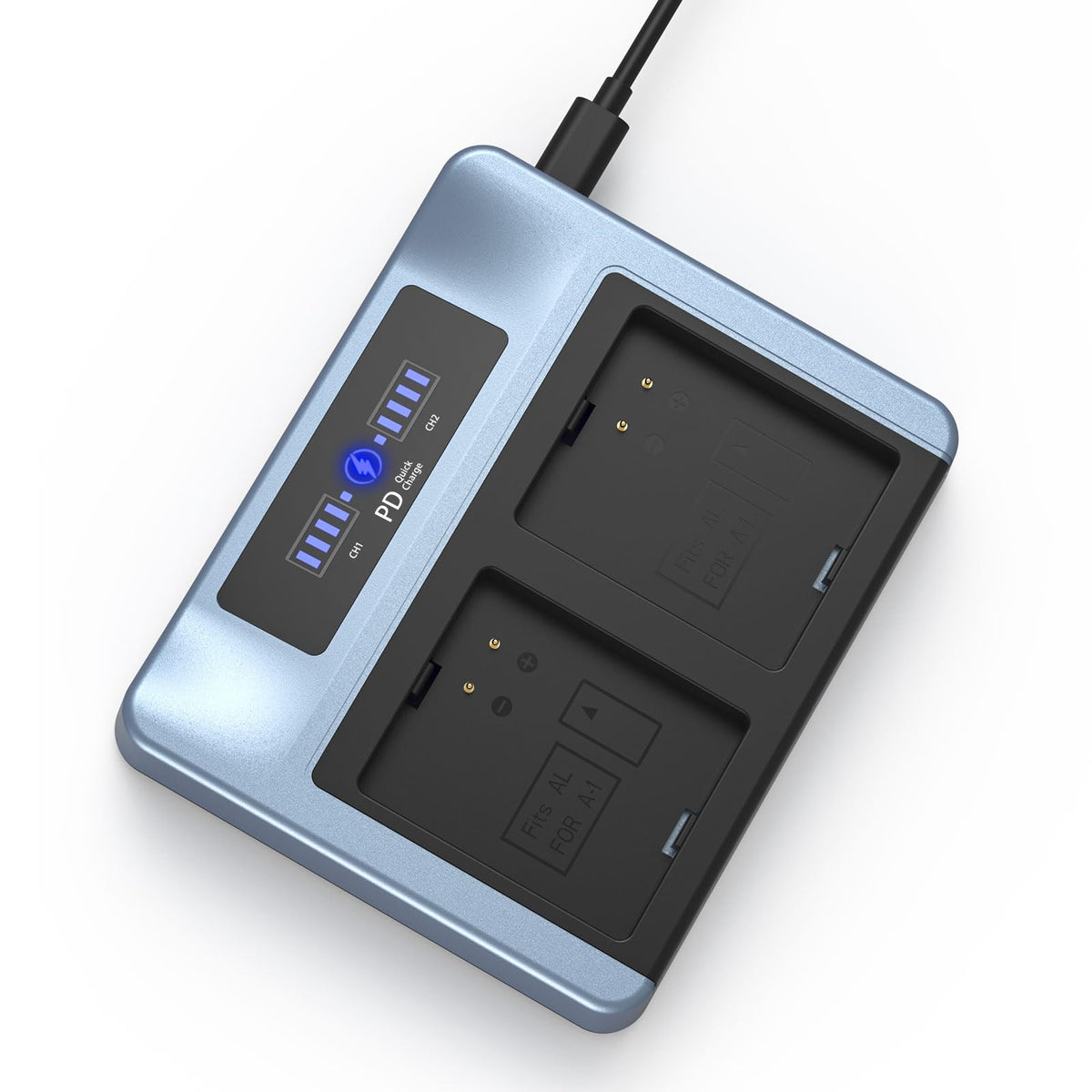 LCD Dual-Screen Display Charger Station for Arlo Pro/pro 2 Battery L330