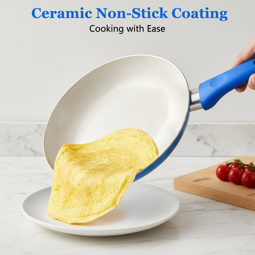 Ceramic Nonstick 12 Piece Cookware Set Z45280