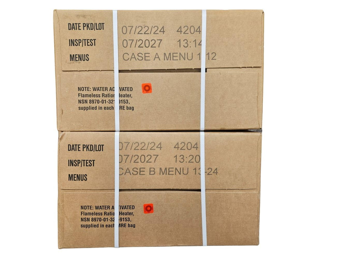 Case of 12 MREs Ready to Eat Meal 12 Packs Z837984