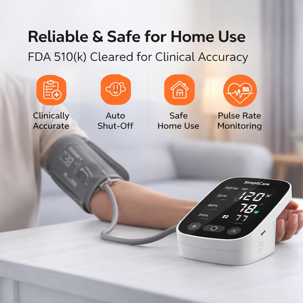 Blood Pressure Monitor with XL Cuff and LED Display G654