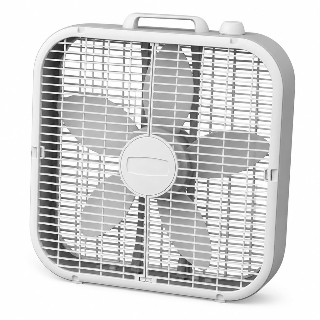 20 Inch White 3-Speed Portable Air Circulator Fan Z198940