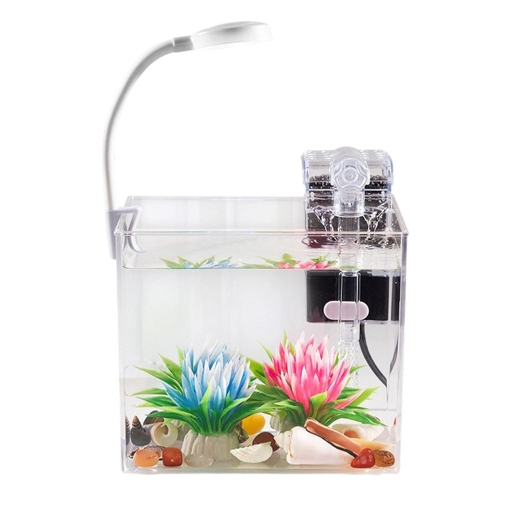 Small Aquarium with LED Lights V2738