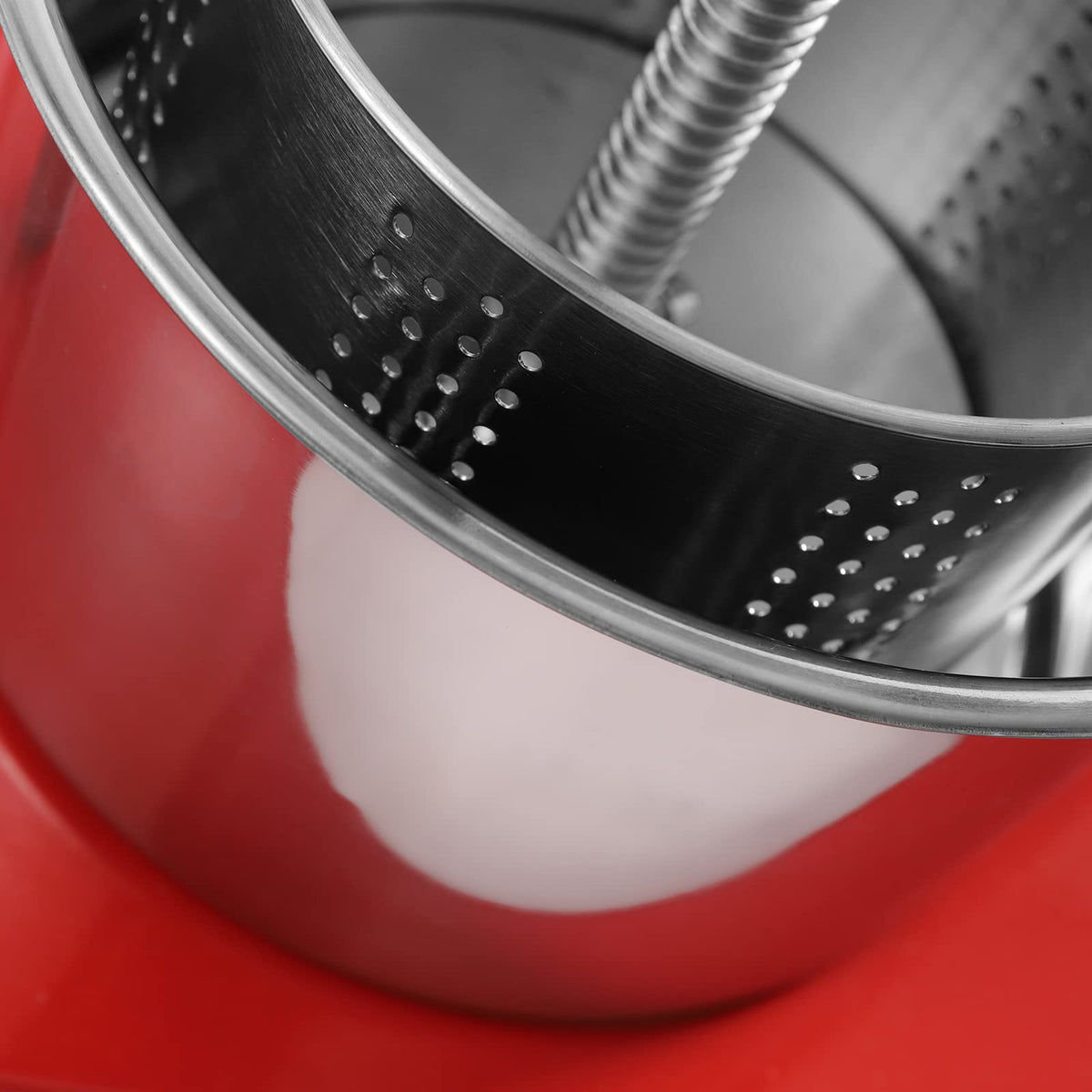 1.6 Gal Stainless Steel Manual Fruit Wine Press S7308