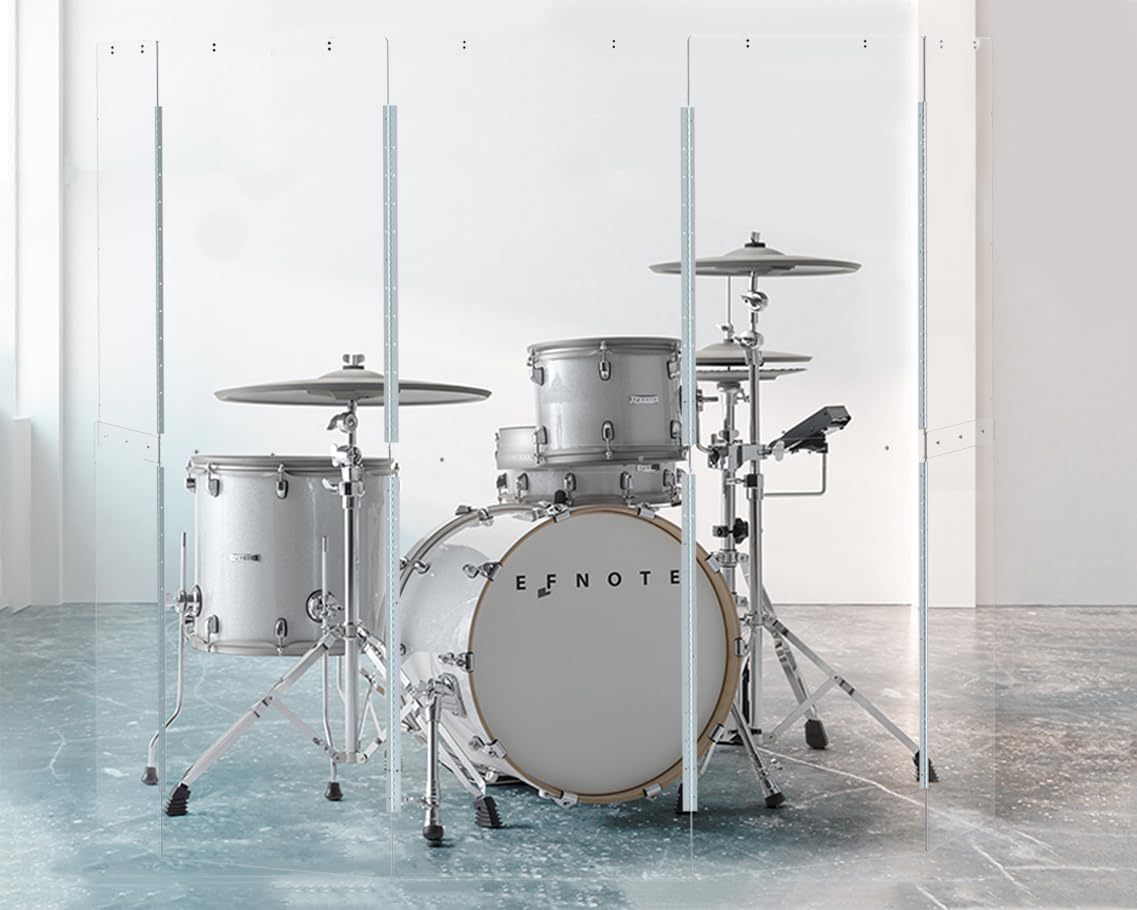 Portable Drum Shield Panels 5-Panels 2ft x 5ft B88019