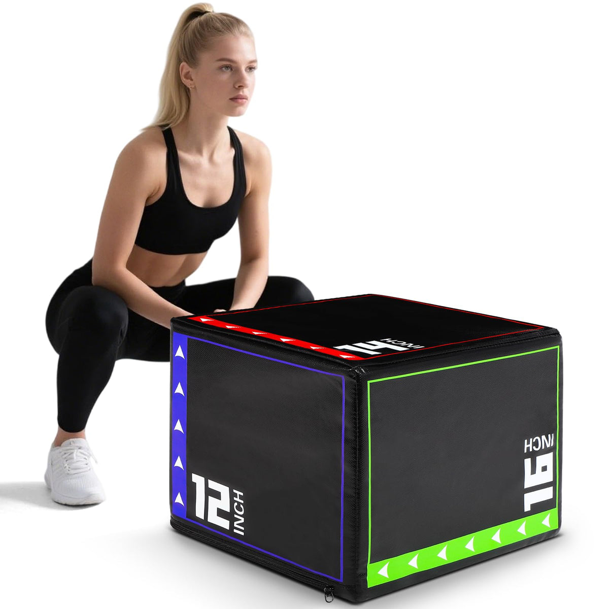 3 in 1 Foam Plyometric Jump Box B80916