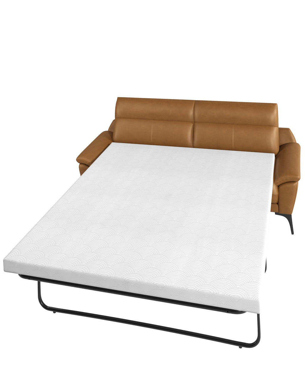 Queen Sofa Bed Mattress Replacement Beige 72"x60" D2957