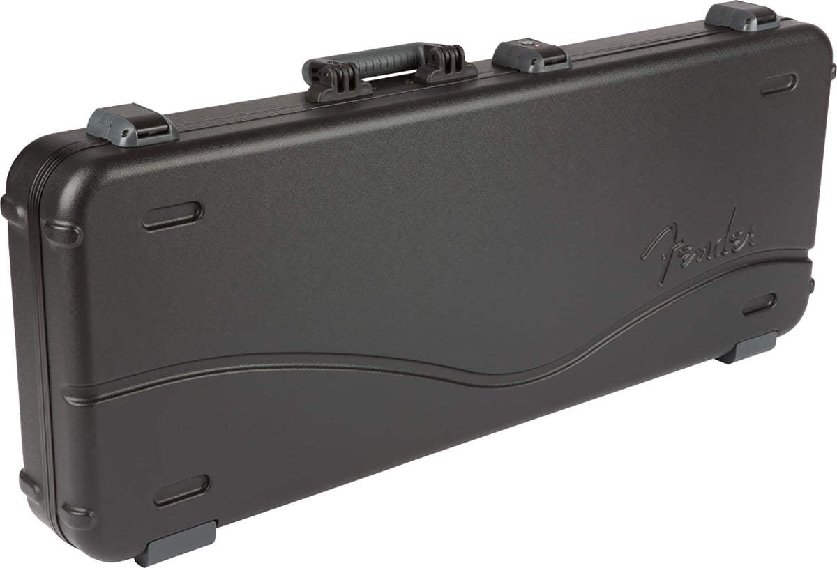 Black Molded Guitar Case with Guitar Strap and 24-Pack Picks X178619