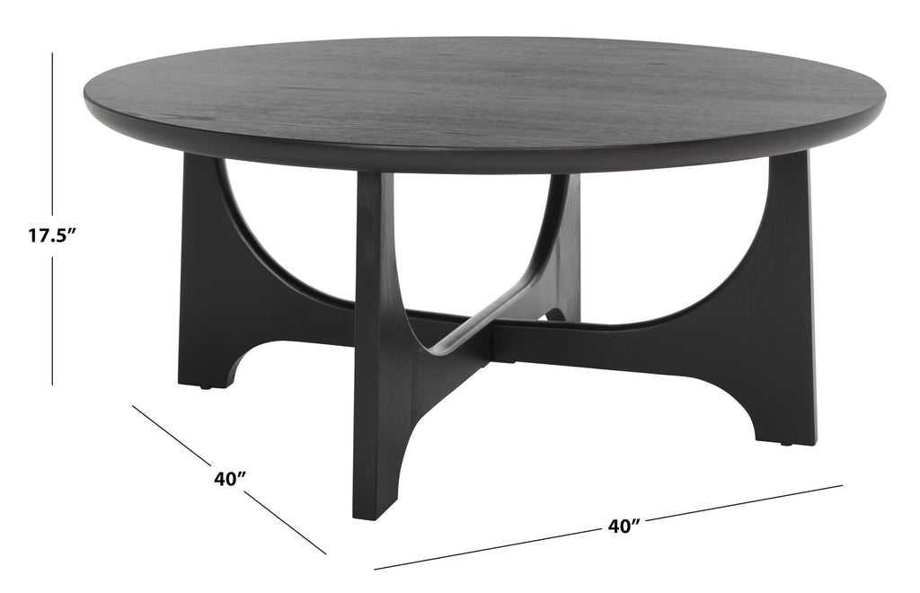 Black Wood Coffee Table S91333
