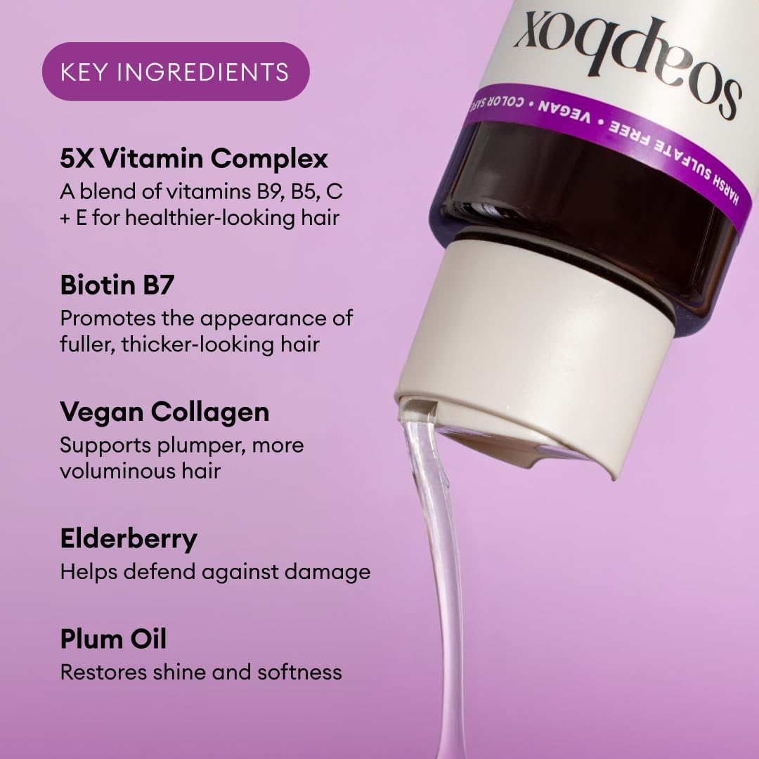 Biotin Super Fruit Shampoo & Conditioner Set 16oz T539