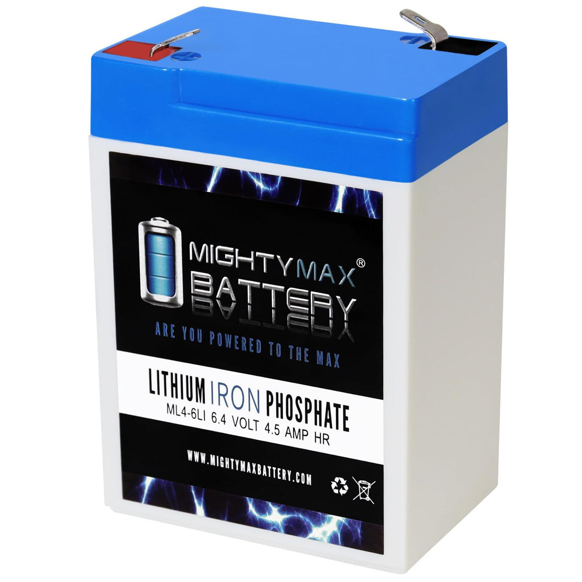 6V 4.5AH Lithium Replacement Battery J3889