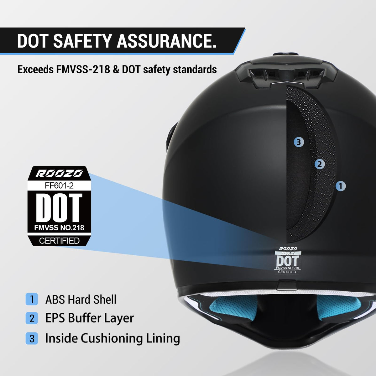 DOT Approved Full Face Motocross Helmet R479