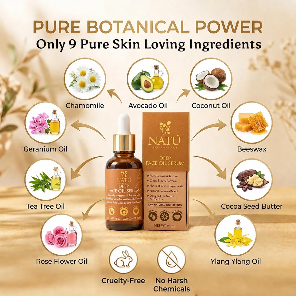 Hydrating Face Oil Serum 1 fl oz L452
