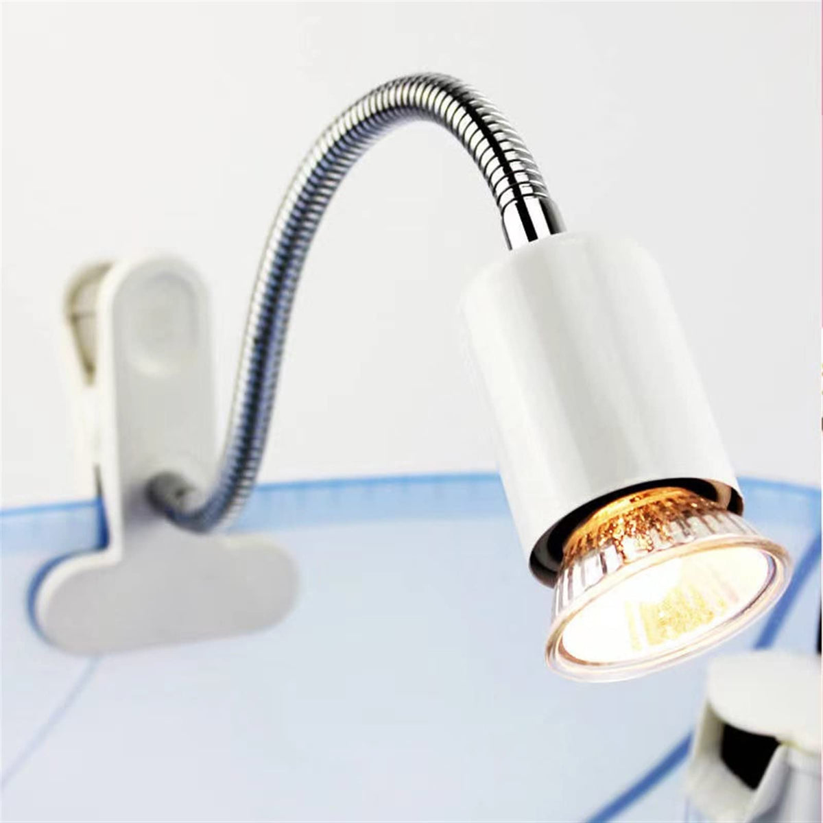 E27 Reptile Heat Lamp Clip-on Bulb Lamp Holder T54461