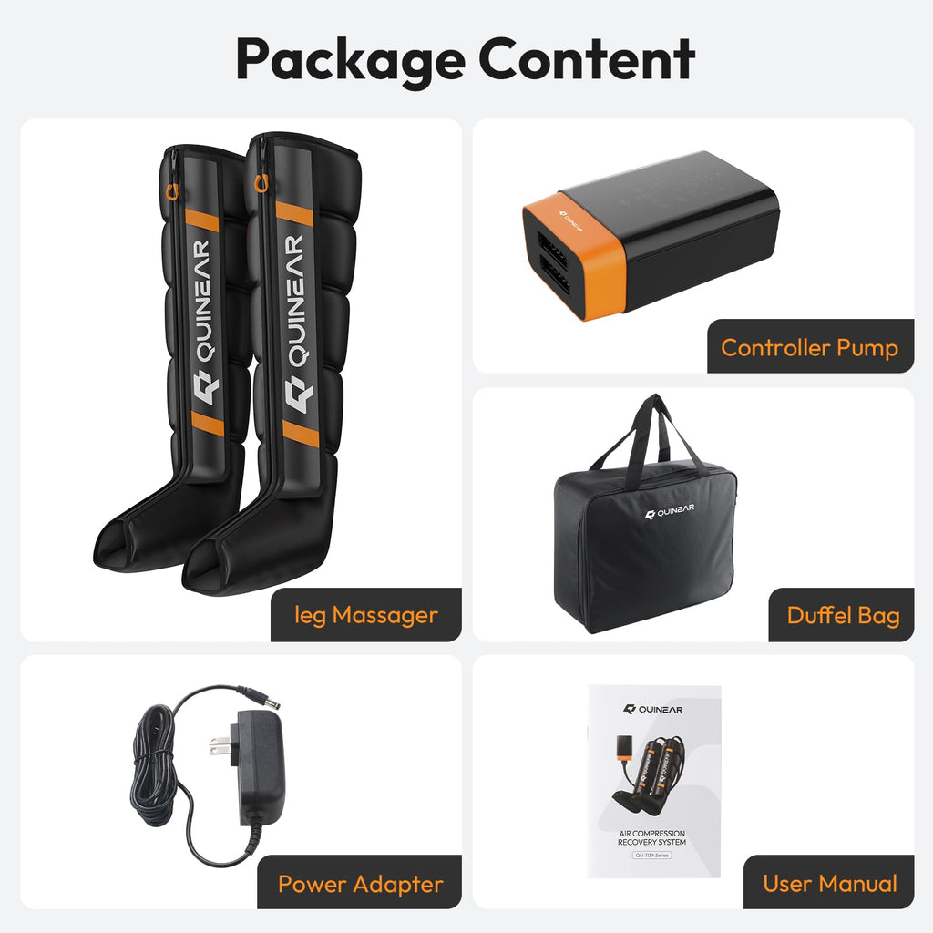 Cordless Compression Boots Leg Massager H7202