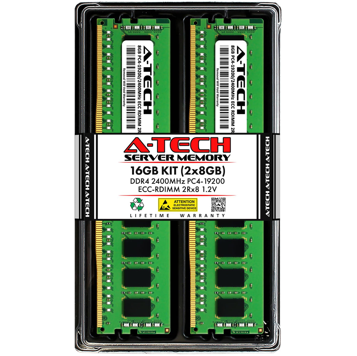 16GB Kit DDR4 2400MHz ECC RDIMM 288-Pin Server RAM G645620