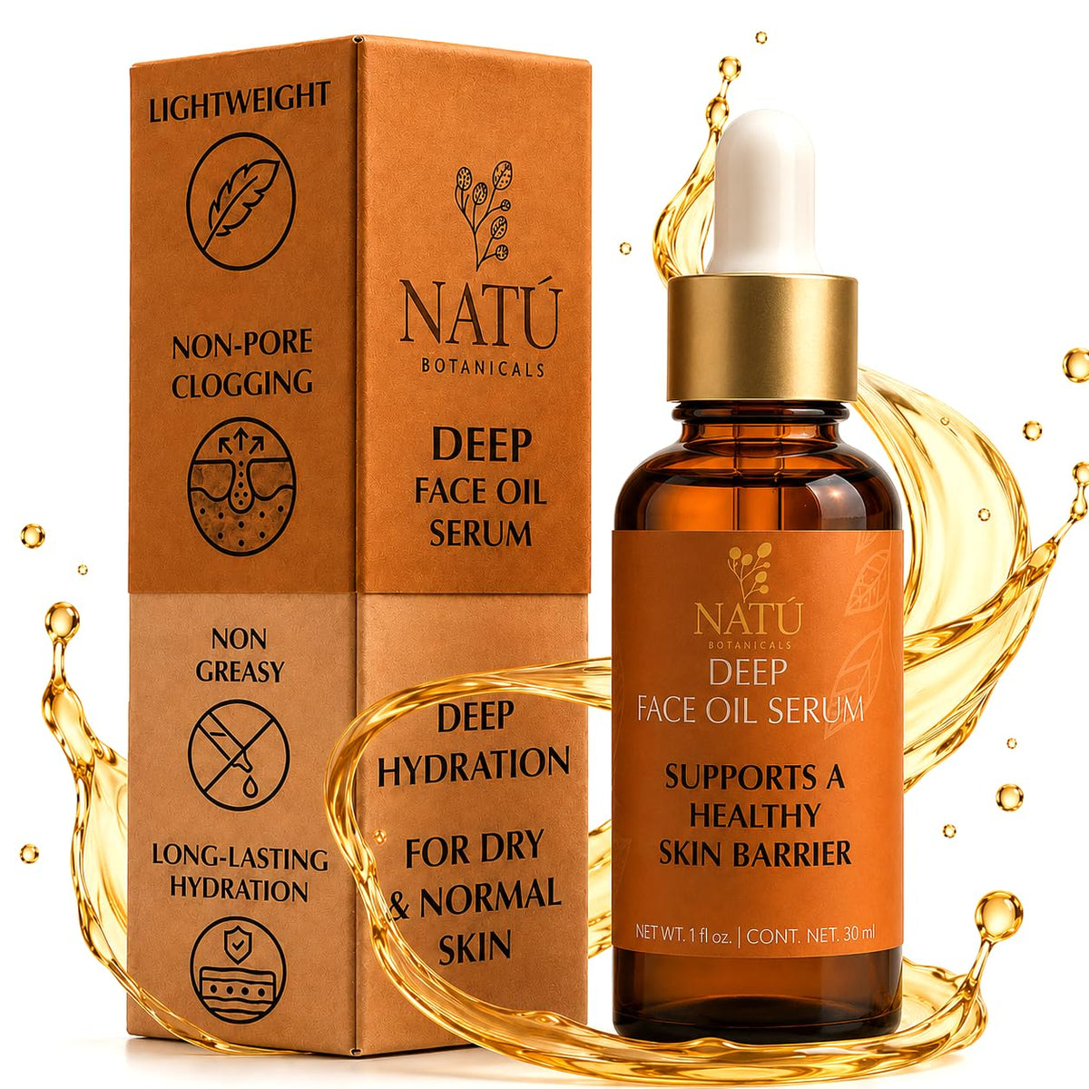 Hydrating Face Oil Serum 1 fl oz L452