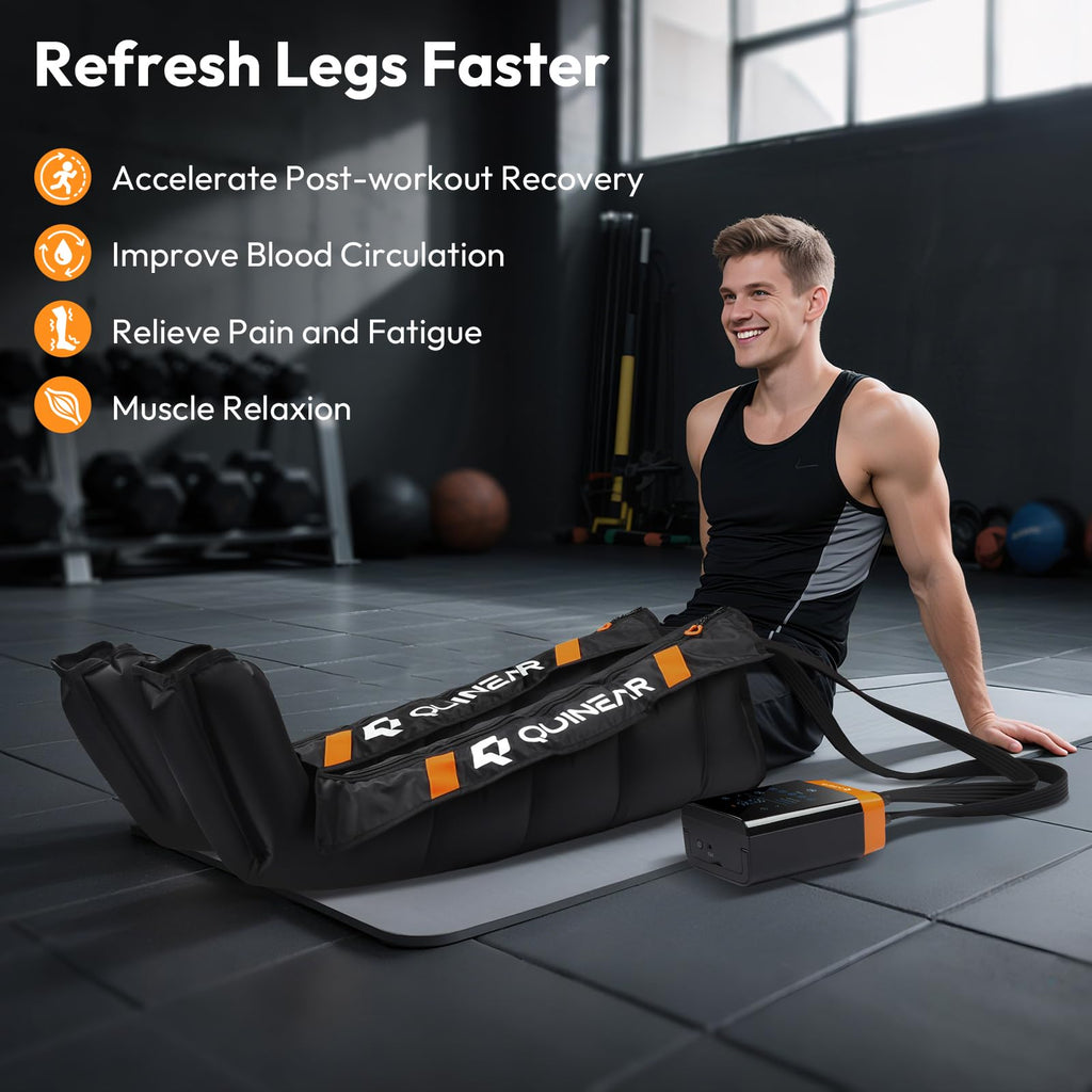Cordless Compression Boots Leg Massager H7202