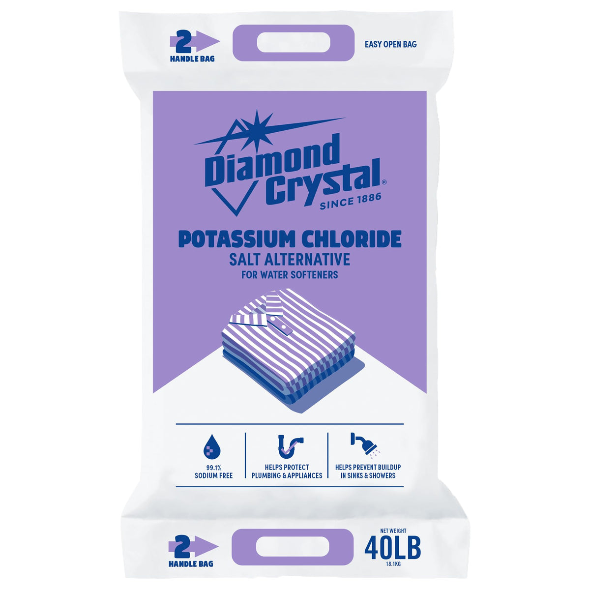 Potassium Chloride Salt Alternative 40 Pounds F4056