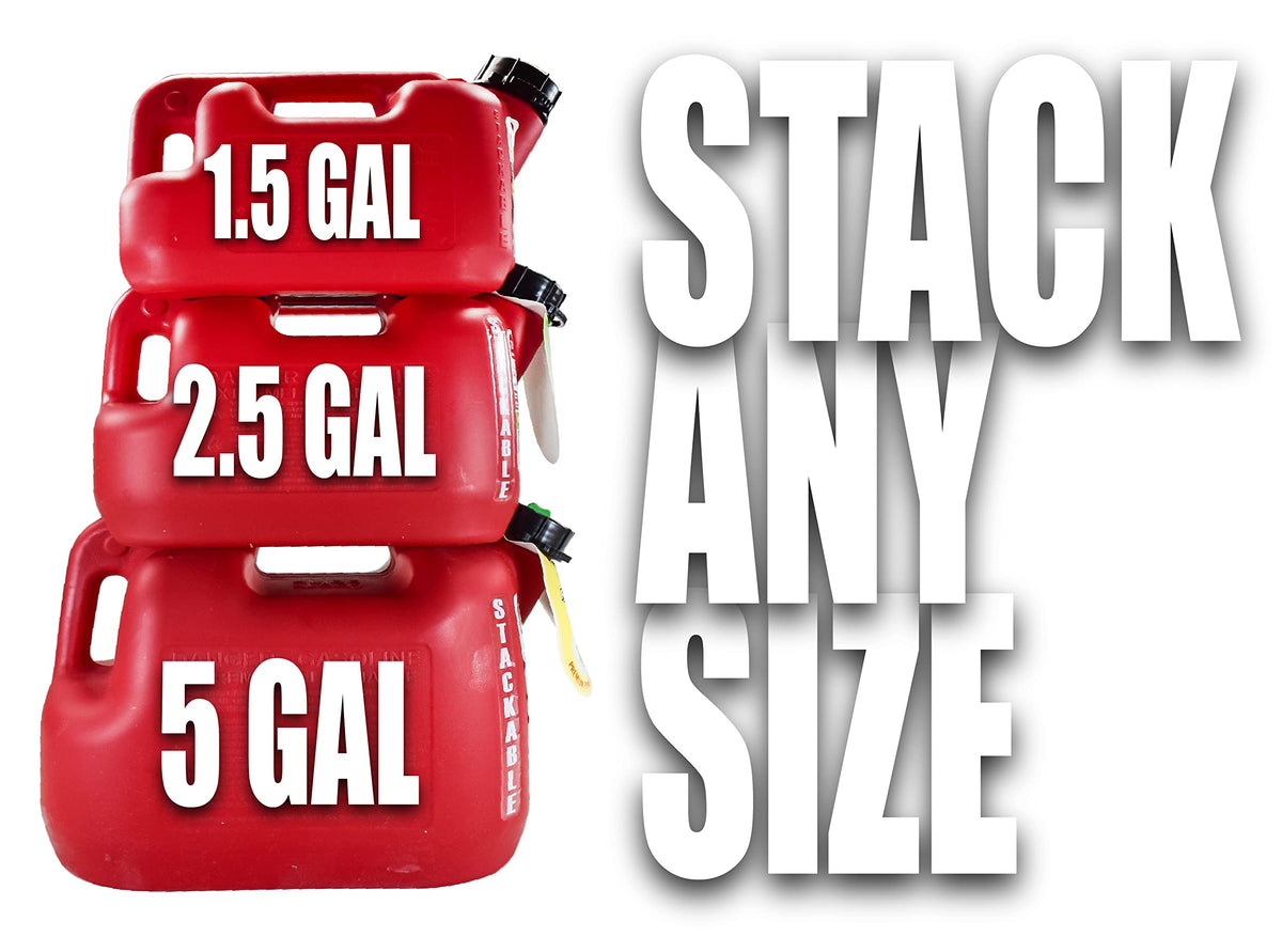 5 Gallon Gas Cans 3-Pack D84241