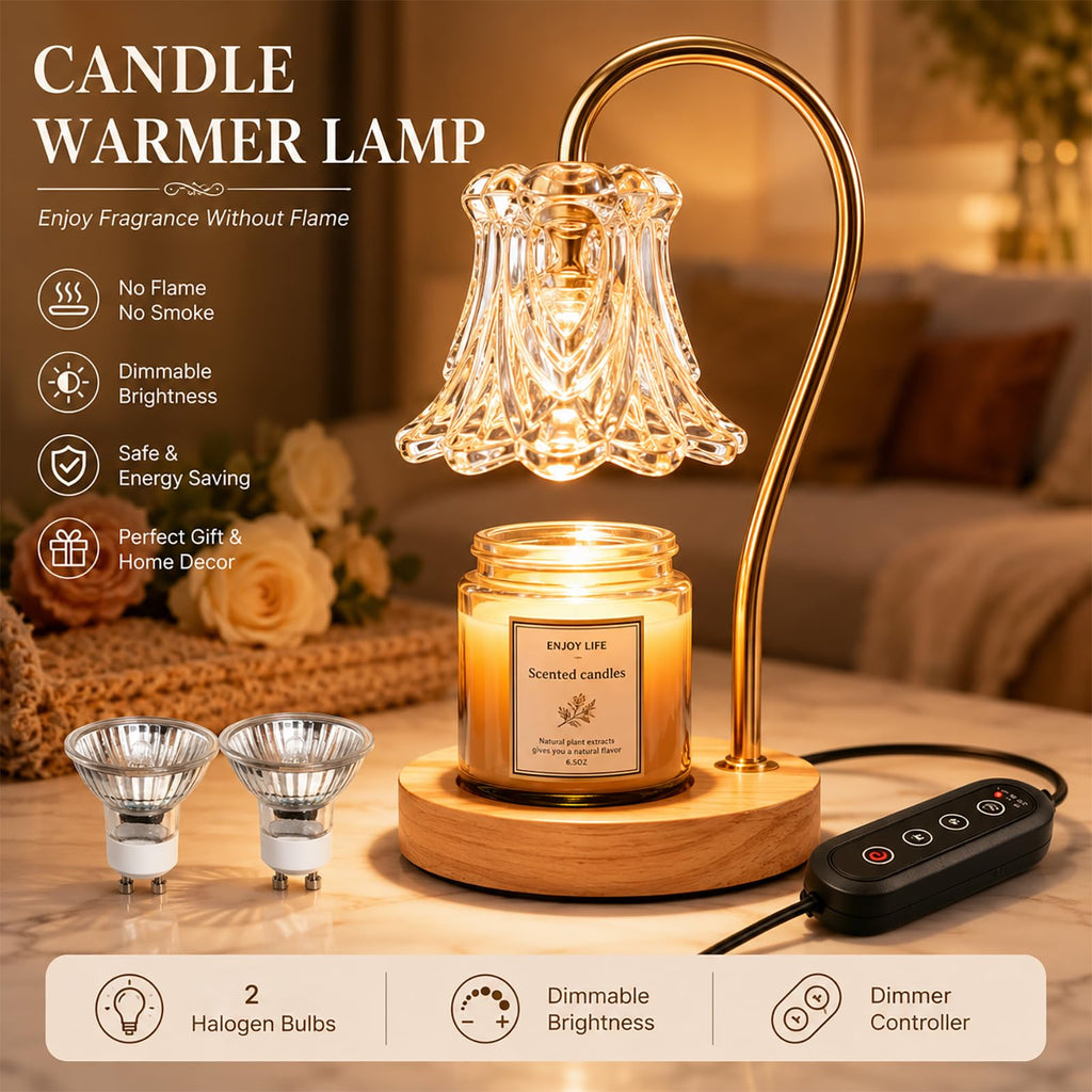 Candle Warmer Lamp with Timer Dimmable B155