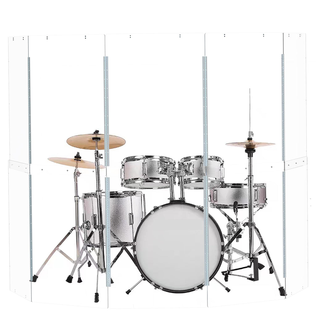 Portable Drum Shield Panels 5-Panels 2ft x 5ft B88019