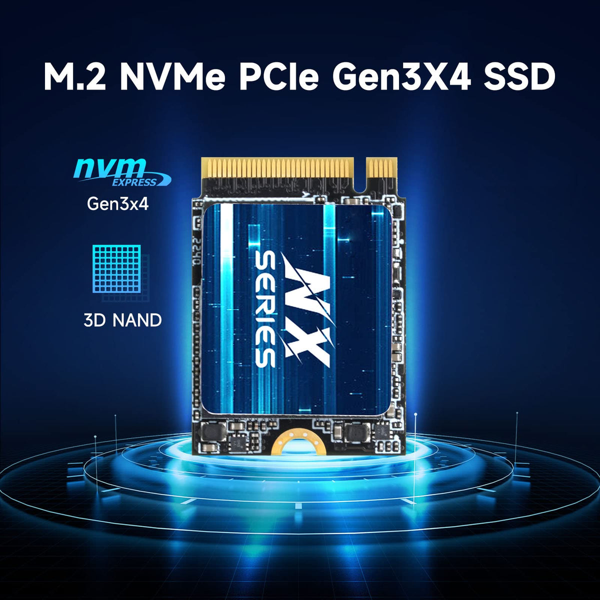512GB M.2 2230 NVMe PCIe 3.0 Internal SSD U985