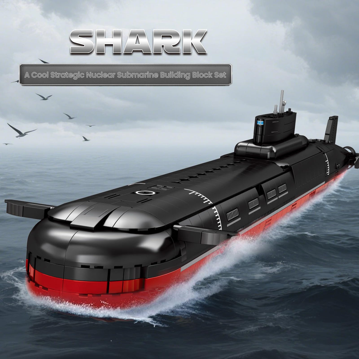 Nuclear Submarine Building Set V9663