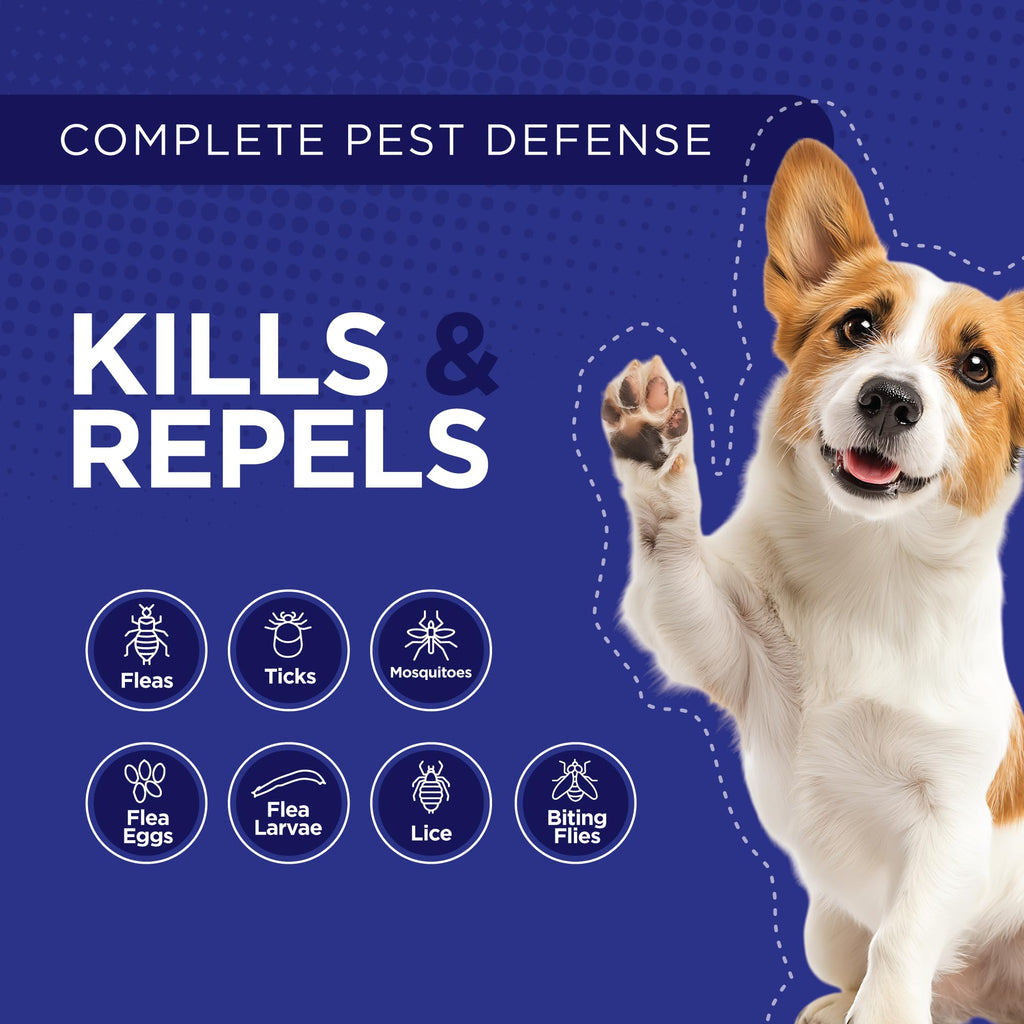 Flea and Tick Prevention for Extra Large Dogs 55+ lbs Y510
