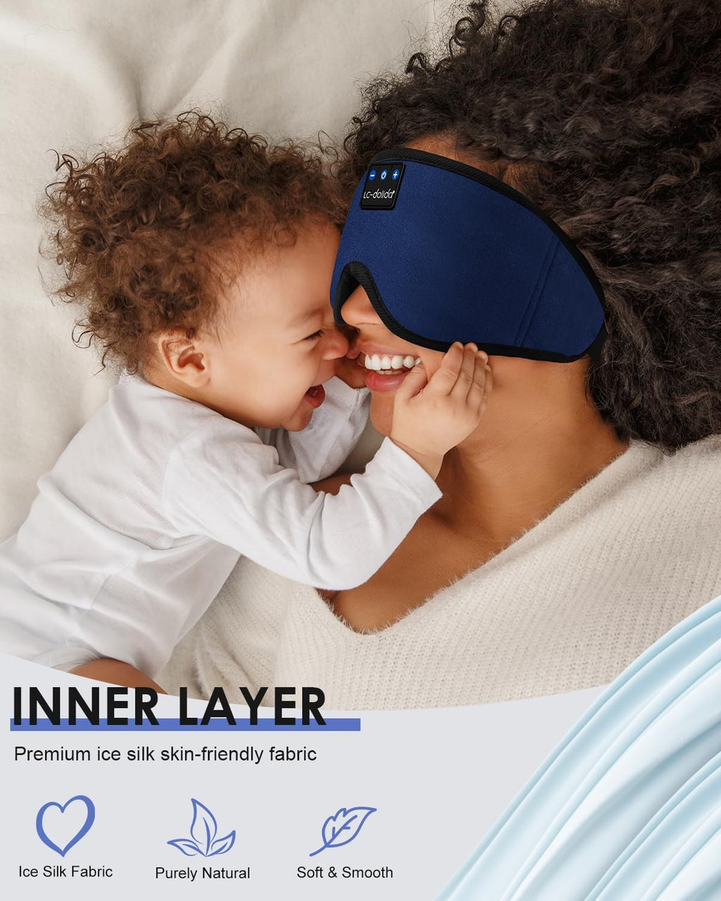 Sleep Mask with Bluetooth Headphones F241
