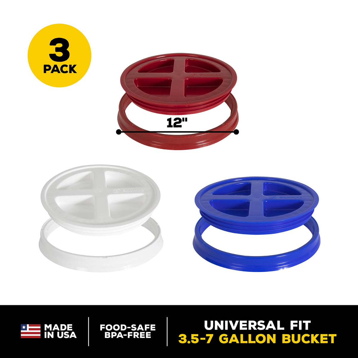 Red White and Blue 3pk Combo Z376651