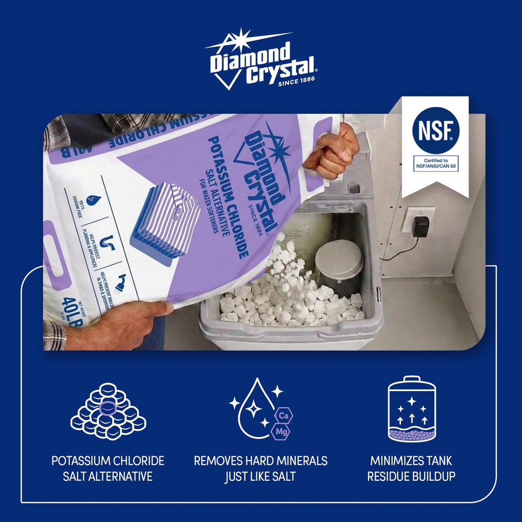 Potassium Chloride Salt Alternative 40 Pounds F4056