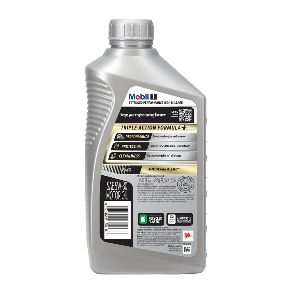5W-30 Full Synthetic High Mileage Oil 6 Pack D393842