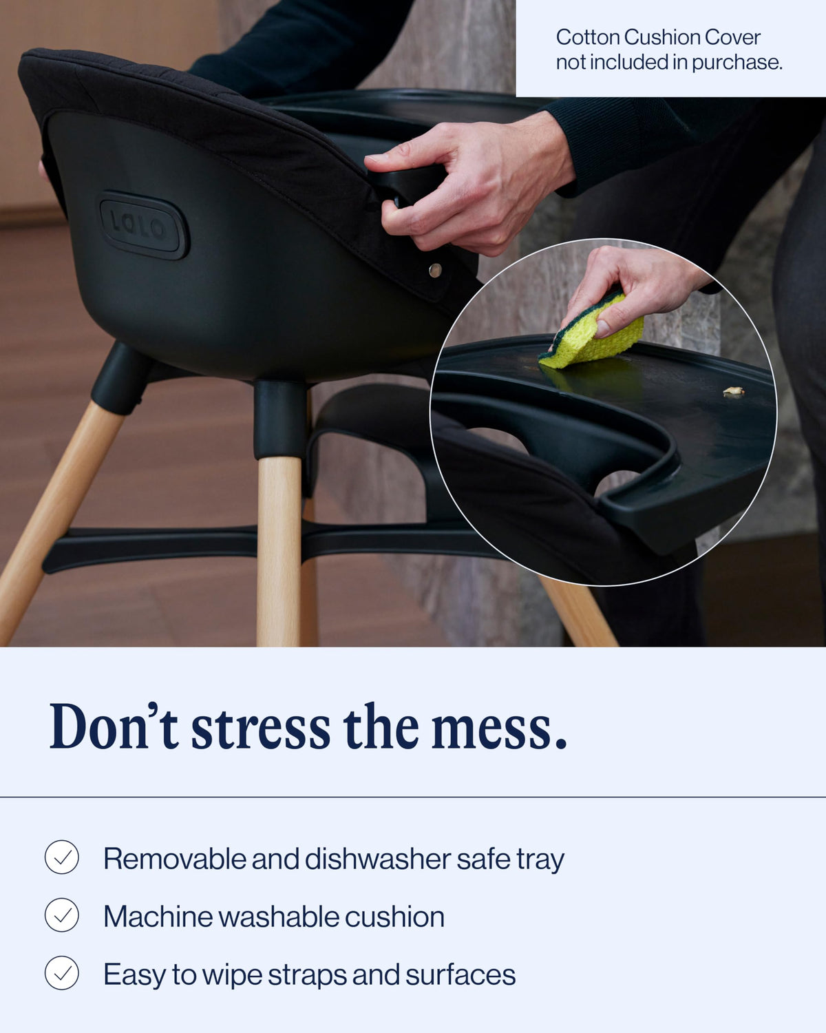 3-in-1 Convertible High Chair B478