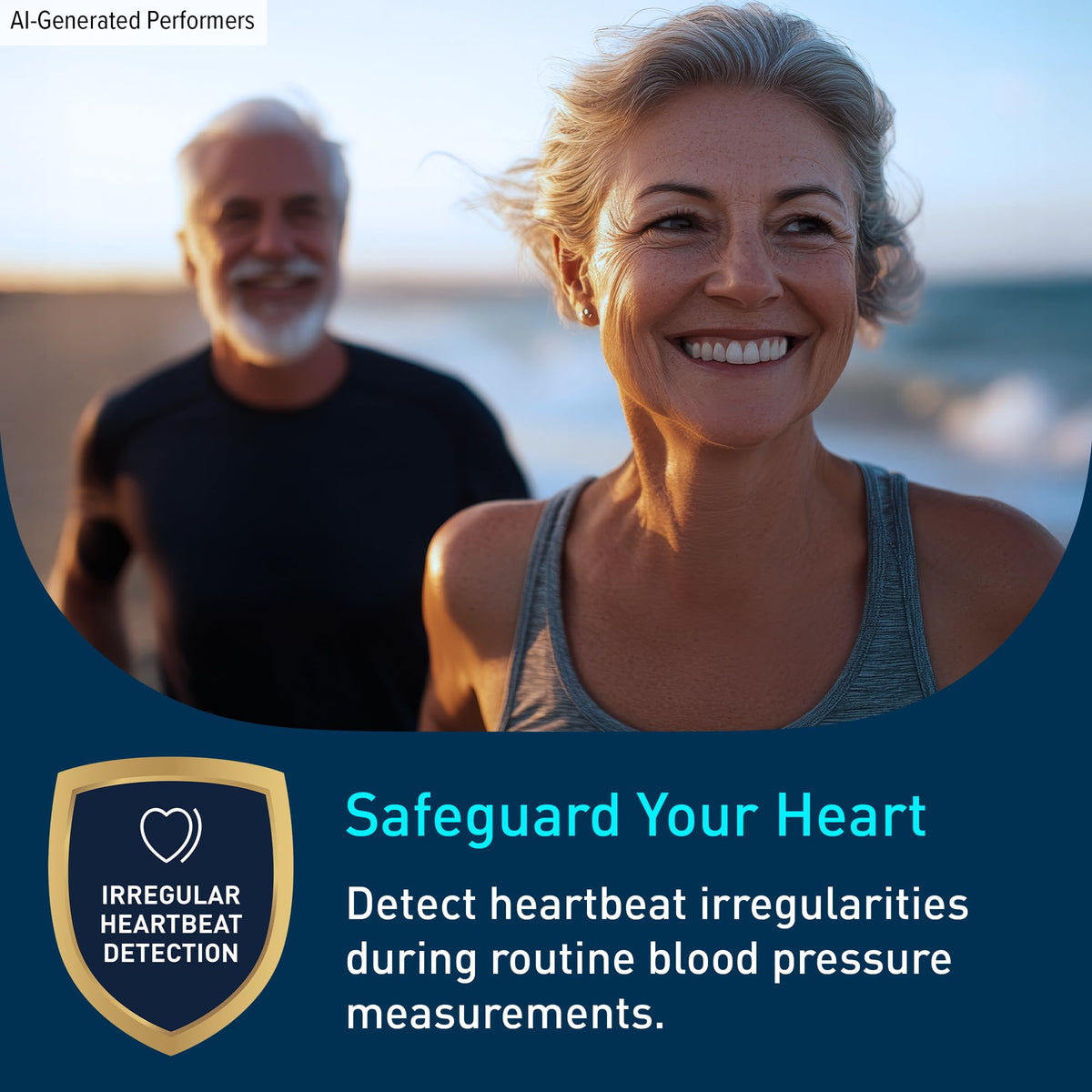 Silver Upper Arm Blood Pressure Monitor S8582