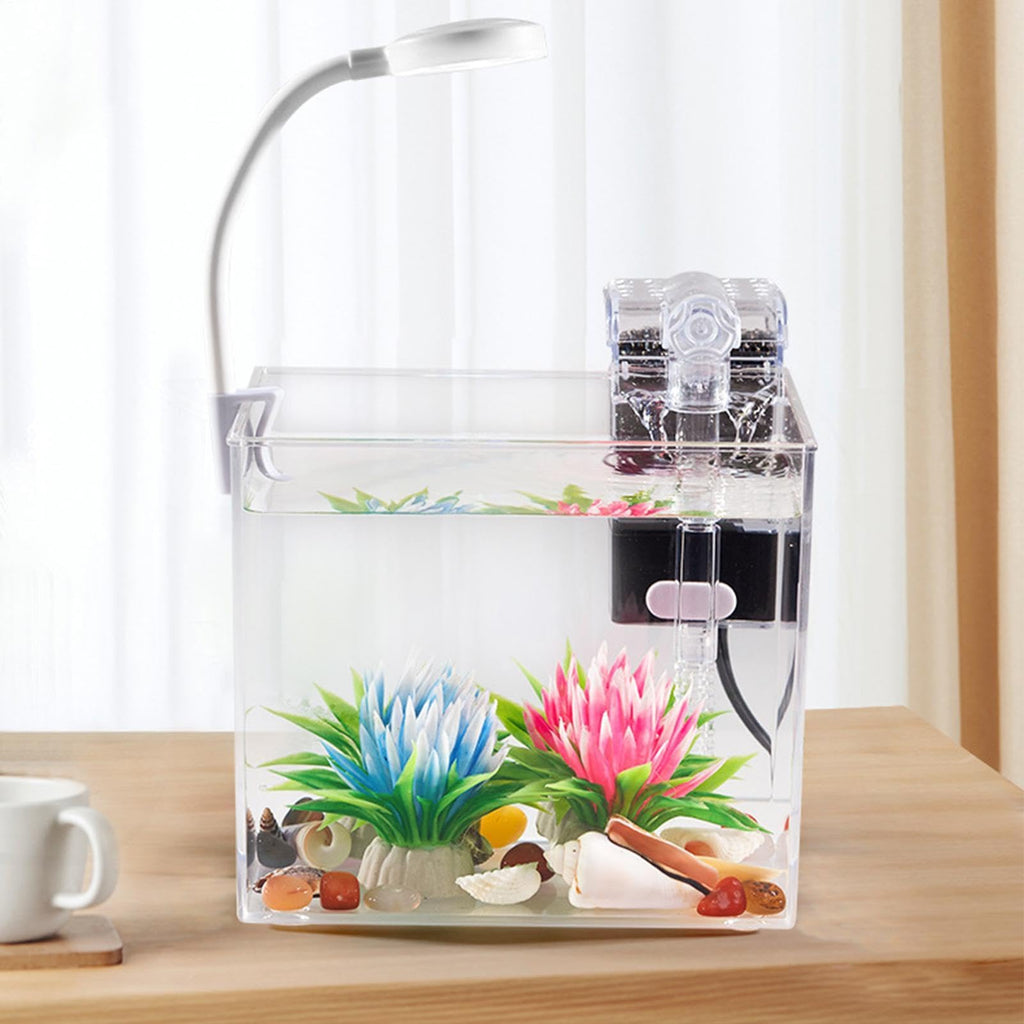 Small Aquarium with LED Lights V2738