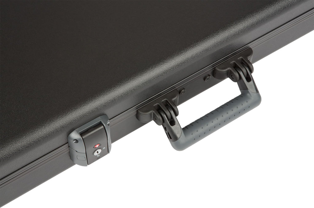 Black Molded Guitar Case with Guitar Strap and 24-Pack Picks X178619