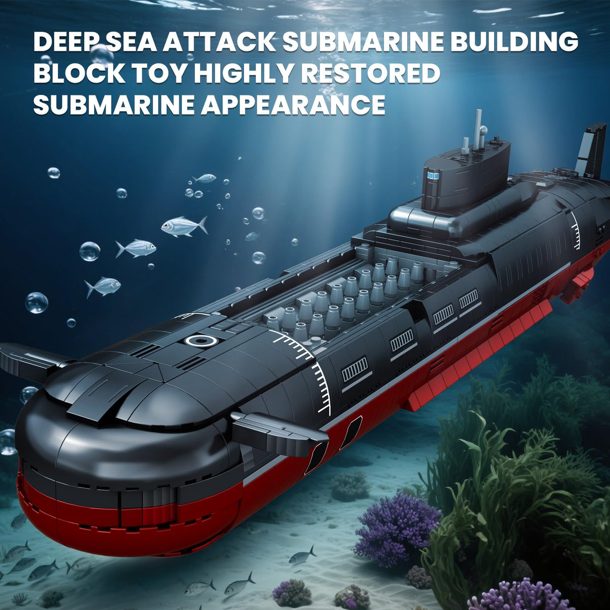 Nuclear Submarine Building Set V9663