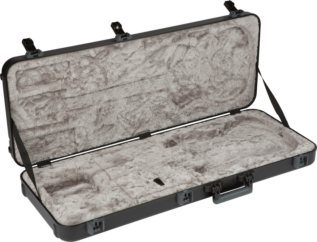 Black Molded Guitar Case with Guitar Strap and 24-Pack Picks X178619
