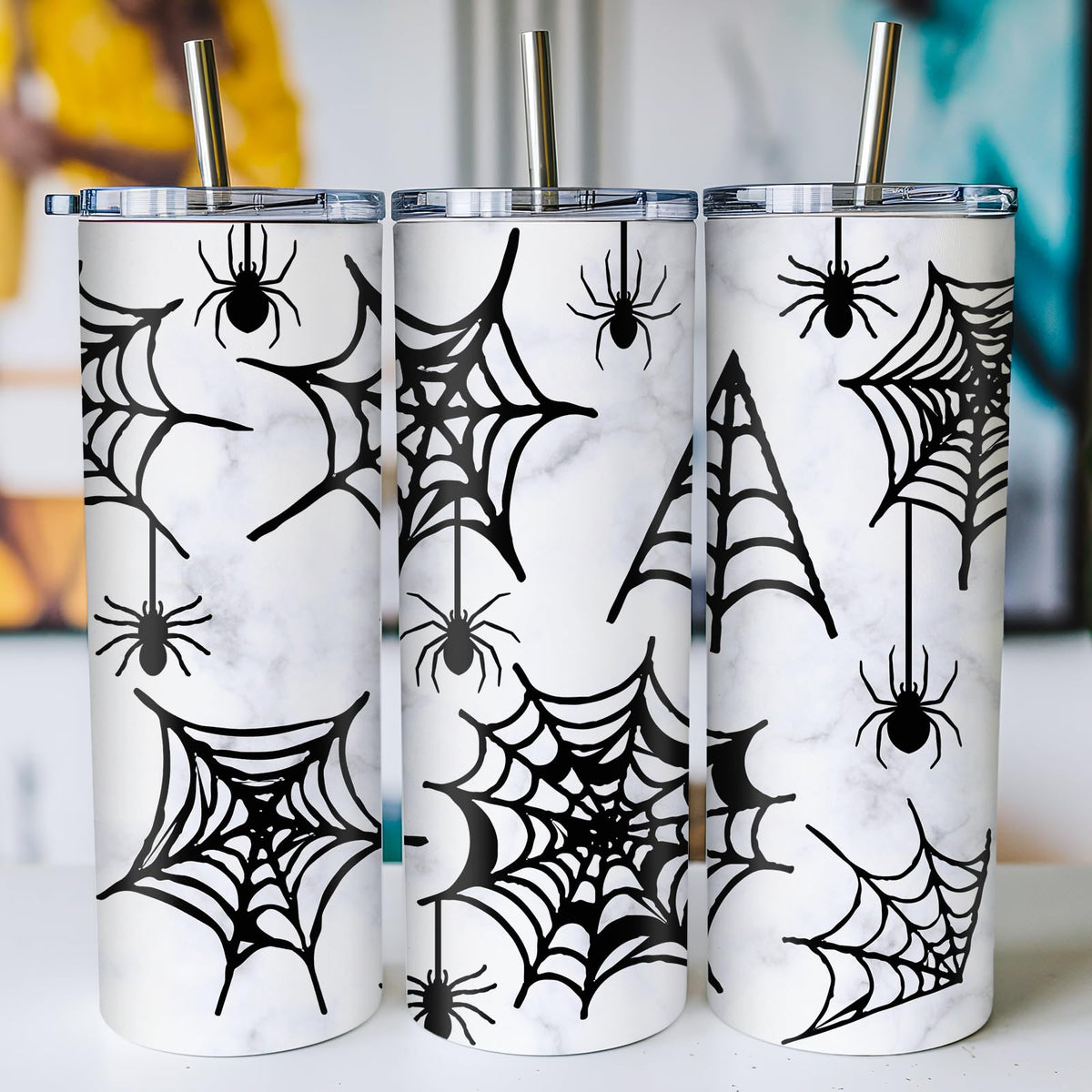20oz Stainless Steel Insulated Tumbler with Lid & Straw R519