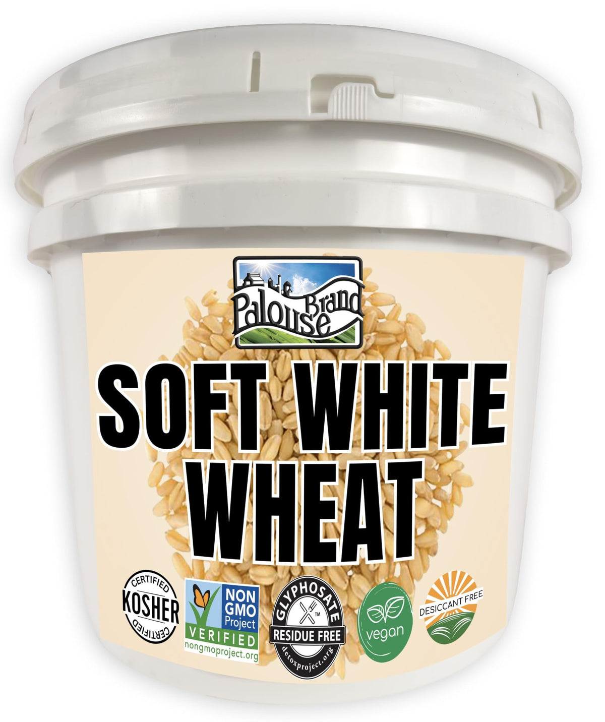 Soft White Wheat Berries 25 LBS H9354