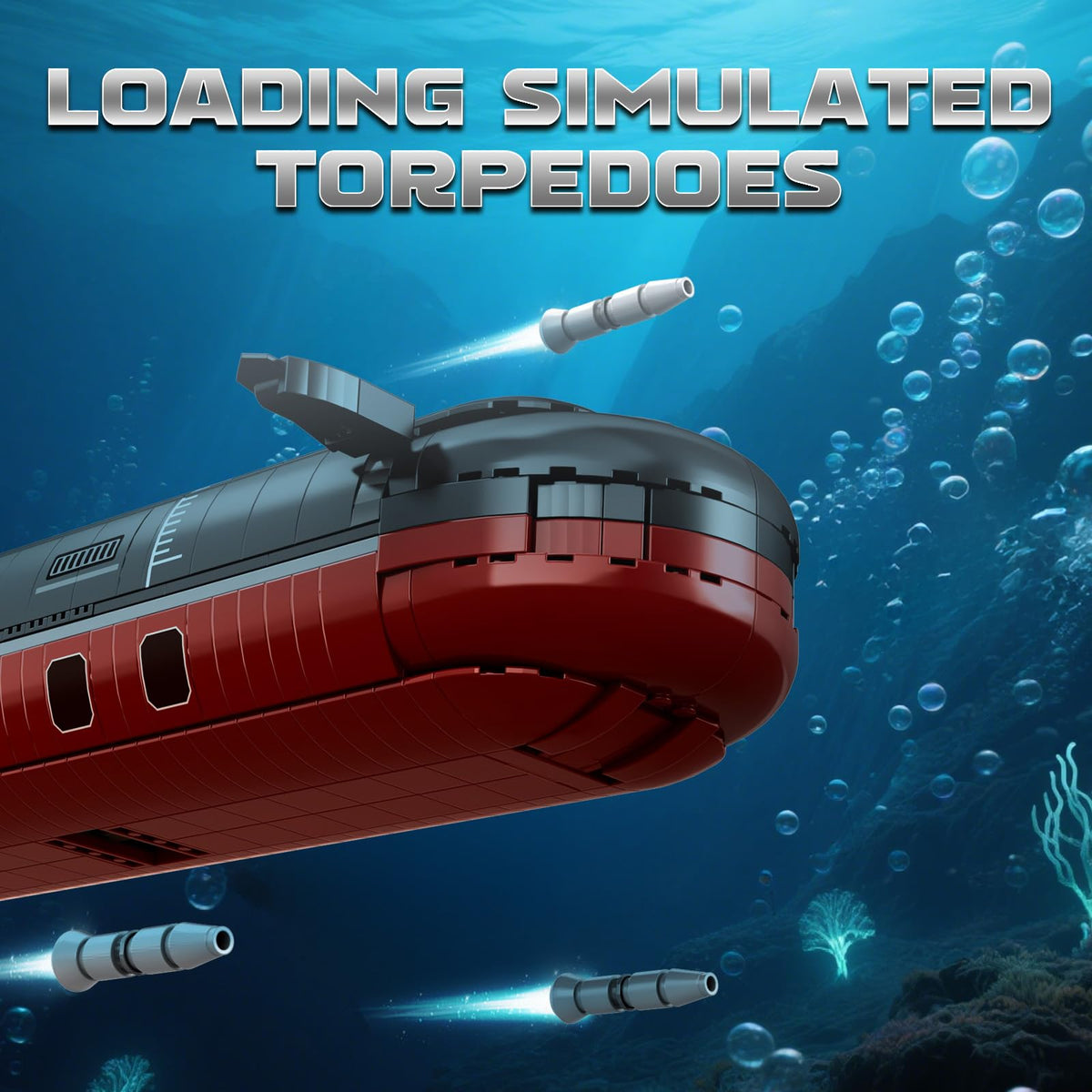 Nuclear Submarine Building Set V9663