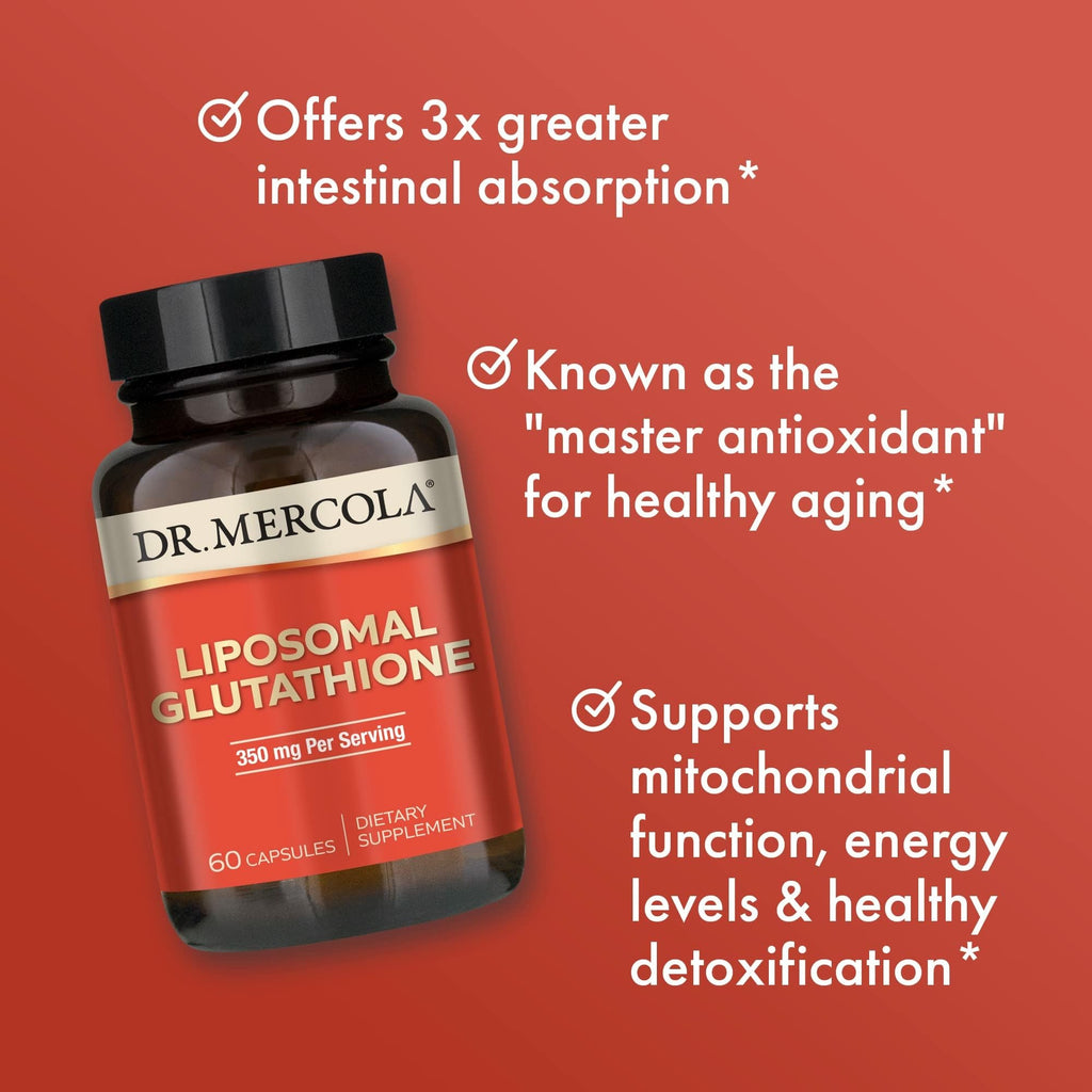 Liposomal Glutathione 350 mg 60 Capsules W36042