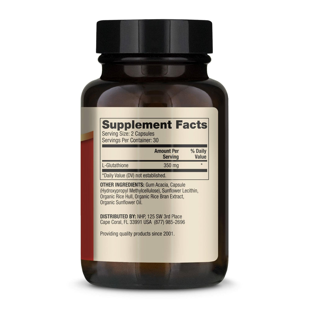 Liposomal Glutathione 350 mg 60 Capsules W36042