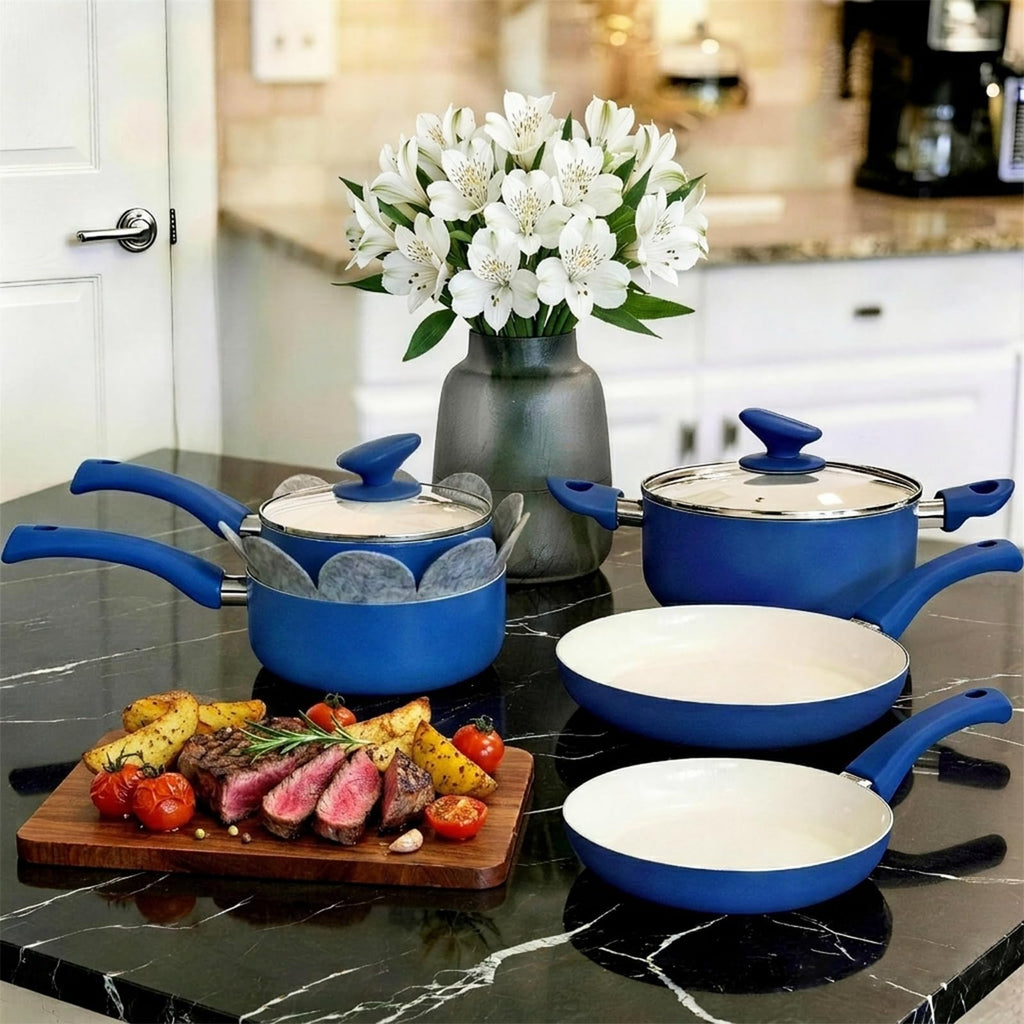 Ceramic Nonstick 12 Piece Cookware Set Z45280