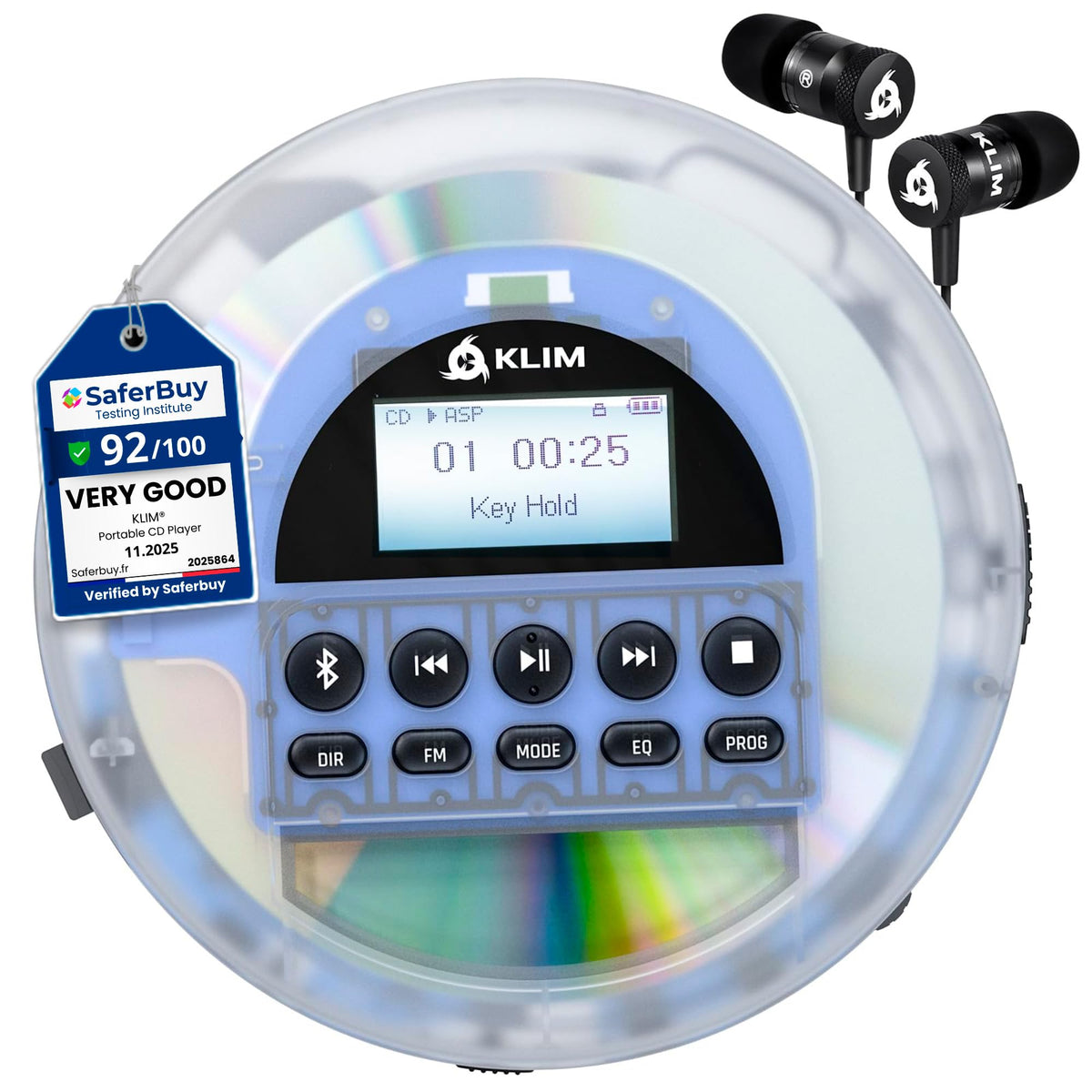 Portable CD Player with Headphones Z4244