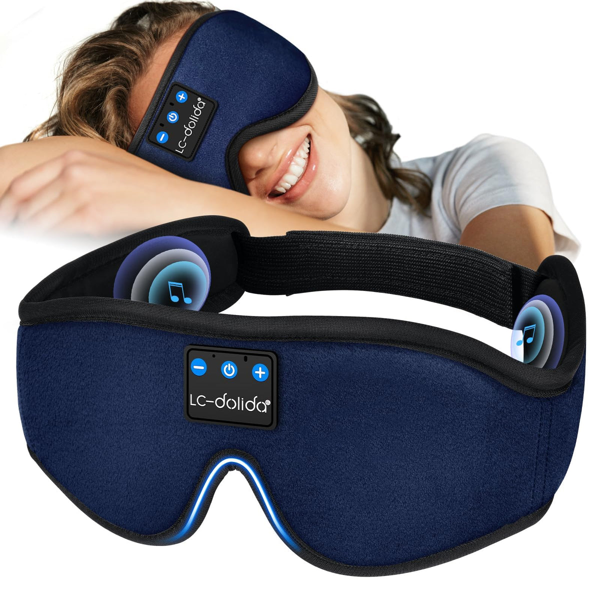 Sleep Mask with Bluetooth Headphones F241
