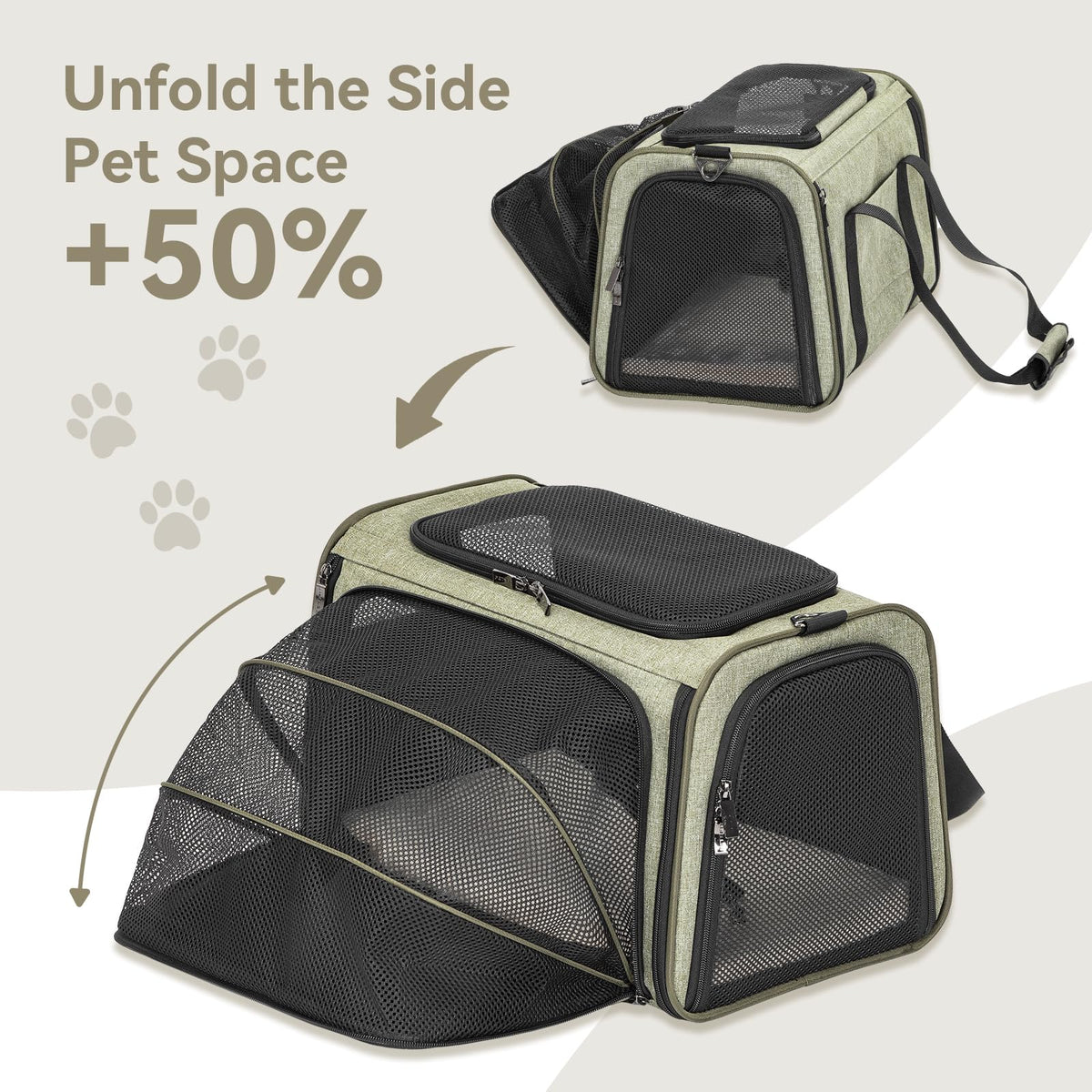 Expandable Cat Carrier J40699